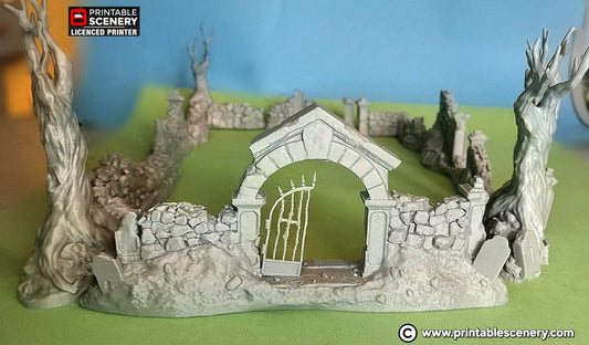 Hallowed Graveyard Walls