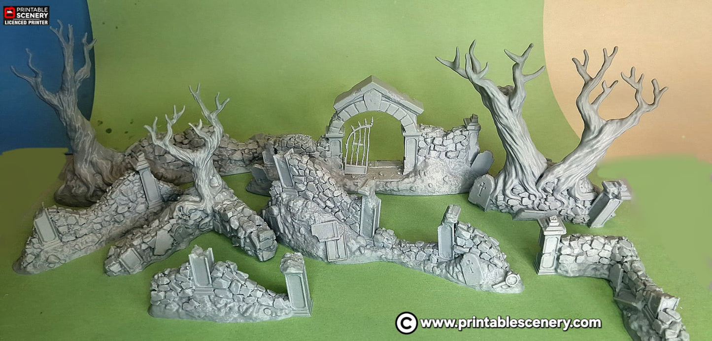 Hallowed Graveyard Walls